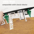City Friends Door Window Set Building Blocks Compatible Classic House Architecture Blocks Parts MOC Bricks DIY Toys for Kids