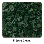 100Pcs DIY Bricks Parts 3024 1x1 Plate Educational Tech Construction Assmble Compatible Block Parts Toys for Child Kids