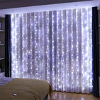 USB Curtain String LampParty Birthday Wall Decoration Garland Wedding Fairy Light 3/6M LED 8 Mode Christmas Light Holiday Decor