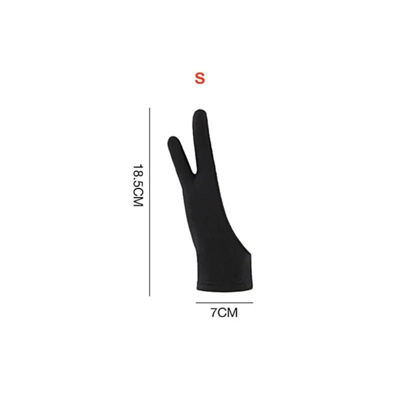 Tablet Gloves Drawing Gloves Left Hand Drawing Glove Paint Digital Graphic Tablet Glove for Drawing Glove