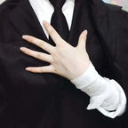 Homchee Trends COS Dazai Cosplay Costume Black Trench Jacket Dazai Outfits Uniform Halloween Kostum For Anime Comic Con