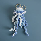 Ocean Animal Crochet Keychain Tropical Fish Bag Charm