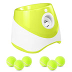 Automatic Dog Tennis Ball Launcher – Rechargeable Interactive Ball Throwing Machine for Small & Medium Dogs