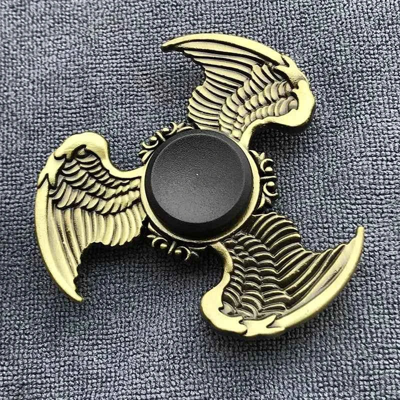 New Bronze Metal Alloy Fidget Spinner R188 Mute Bearing Hand Spinner Fingertip Gyro Stress Relief Toys For Kids Adult