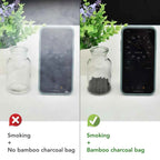 10pcs Natural Bamboo Charcoal Bags Air Purifying Activated Charcoal Odor Absorber Moisture Odor Eliminator for Car Closet Shoes