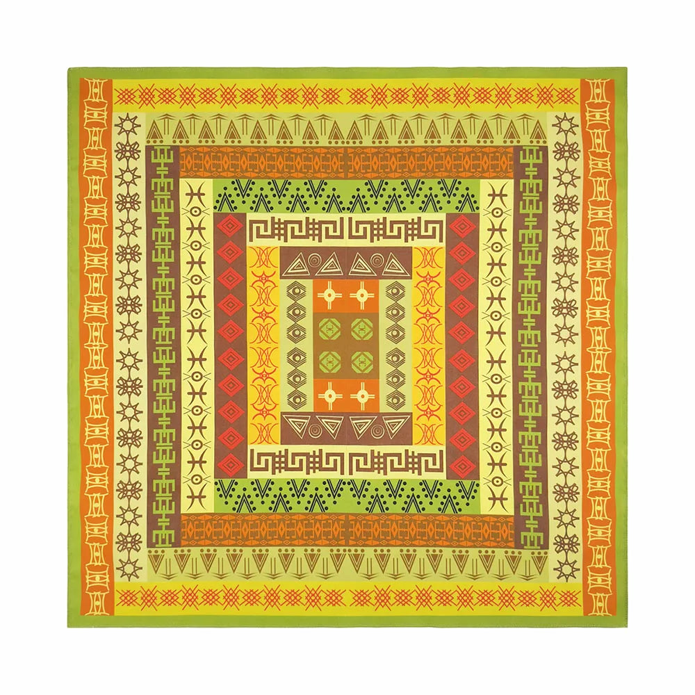 High Quality Skull Chimpanzees Print Cashew Hip Hop Cotton Square Bandana Scarf Riding Headband Paisley Gifts For Men Unisex