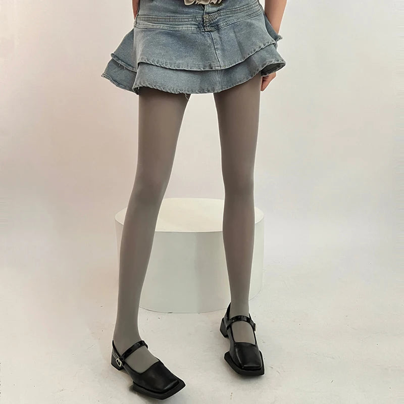 Spring Autumn Colorful Sexy Women Pantyhose Lolita Candy Colors Kawaii Lady Stockings New Fashion Gothic Lingerie Girls Tights