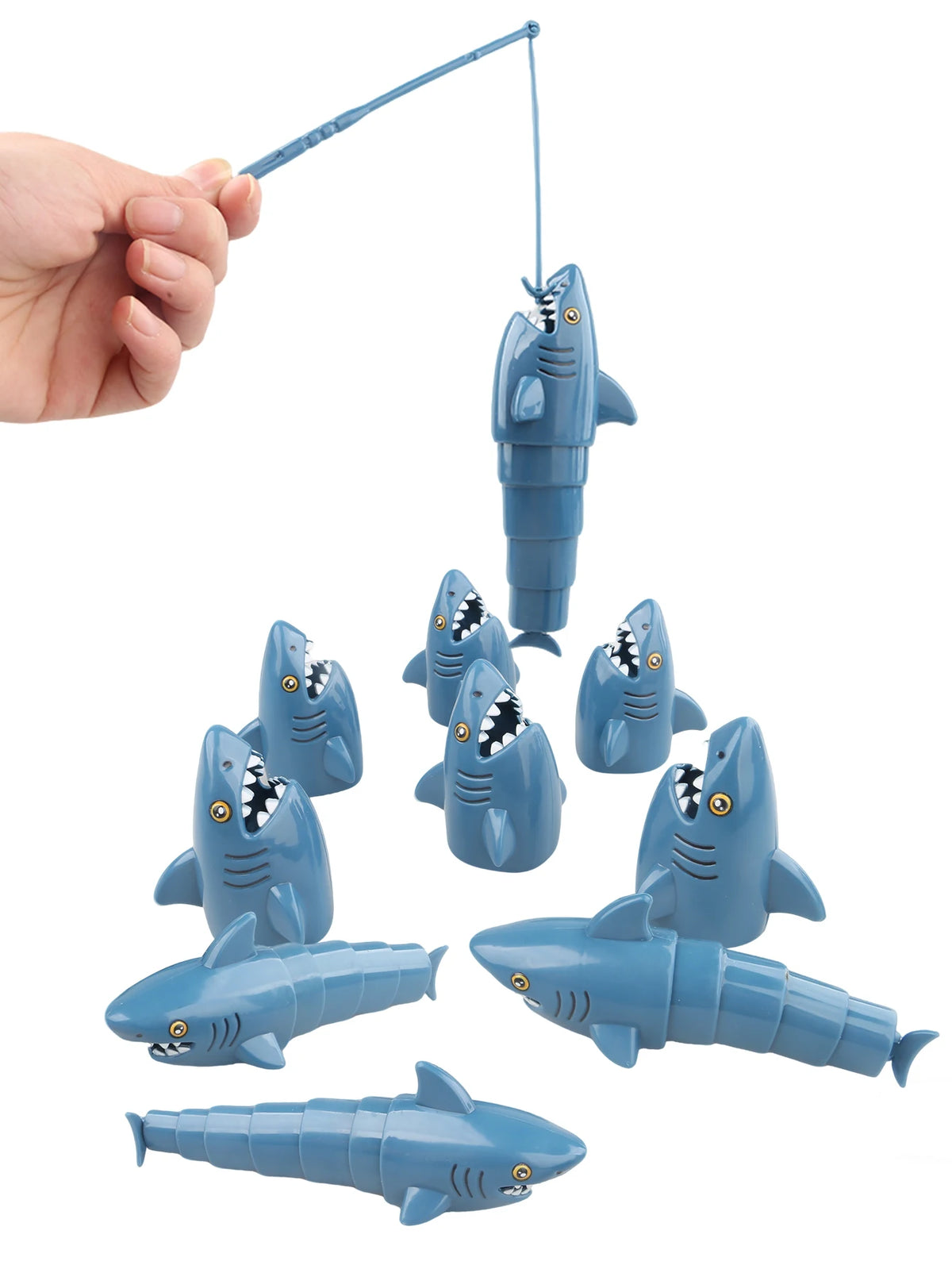 Fishing Master Parent-Child Interactive Shark Board Game Toys, Children's Educational Desktop Games, Baby Birthday Gift