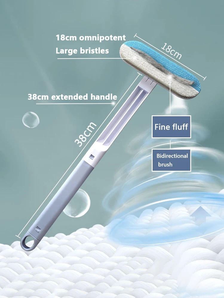 Long Handle Pet Hair Remover Brush for Effortless Cleaning