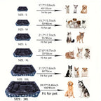 Pet Dog Bed Sofa Mats Pet Products Coussin Chien Animals Accessories Dogs Basket Supplies For Large Medium Small House Cat Bed - WTN Essentials 