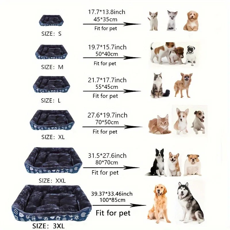 Pet Dog Bed Sofa Mats Pet Products Coussin Chien Animals Accessories Dogs Basket Supplies For Large Medium Small House Cat Bed - WTN Essentials 