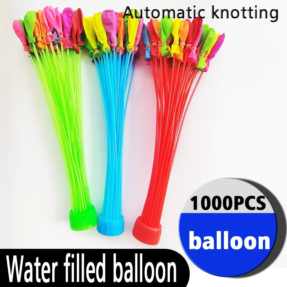555/1111pcs Fast Water Filling Balloon Summer Entertainment Children's Beach Toys Water Projectile Festivals Party Water Balloon