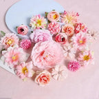 3/21Pcs Artificial Rose Flower Head Fake Flower For Home Room Decor Wedding Decoration DIY Garland Bouquet Christmas Accessories