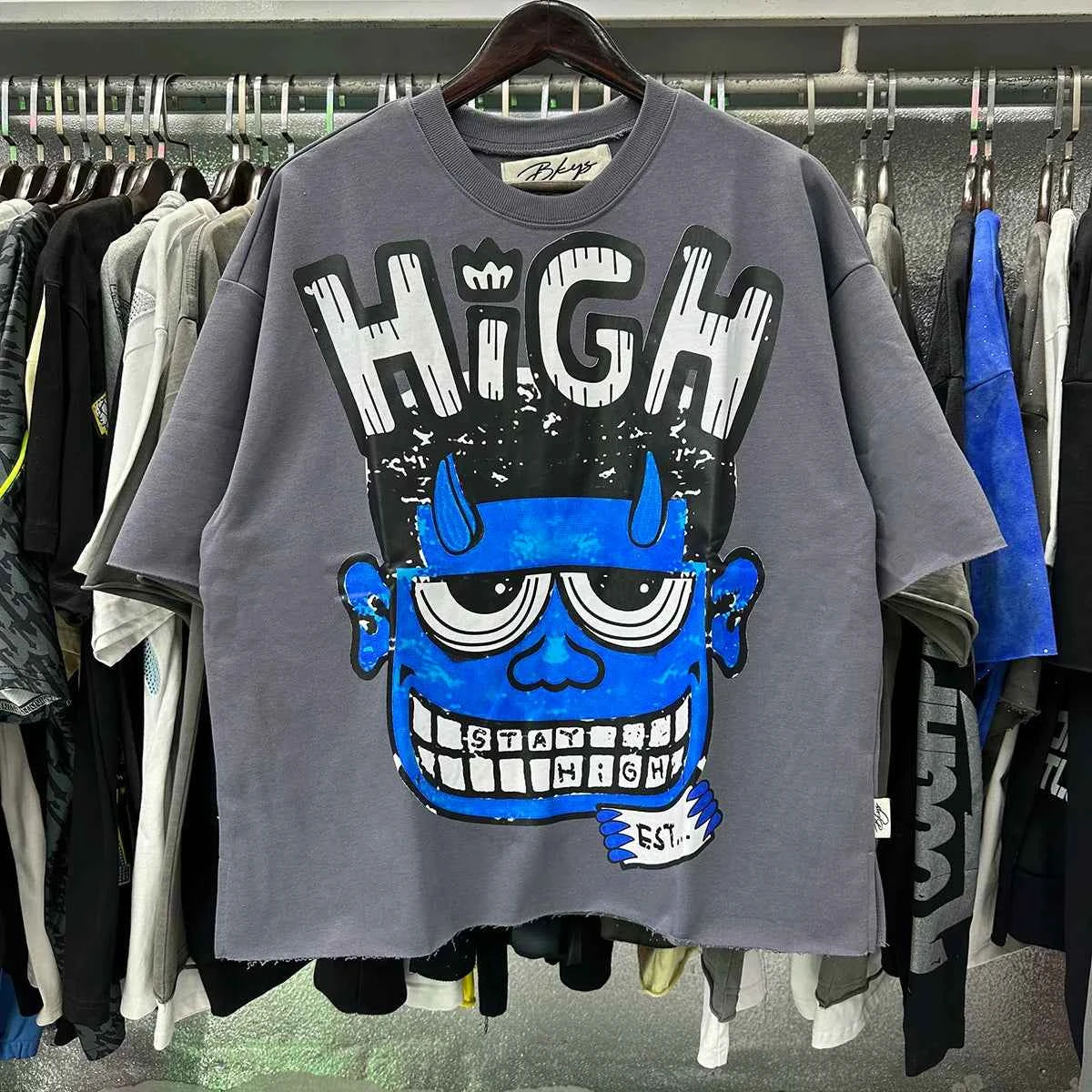 Shinning Bling Diamond Short Sleeve Cropped T-shirt for Men and Women Crew Neck Rhinestone Loose Cotton Summer Tshirts Oversized