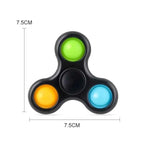 New Fidget Spinner Toys Hand Fingertip Multi-color Spnining Top Stress Relief Decompression Adults Toy Gifts for Boys Girls