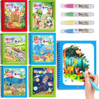 Magic Water Drawing Book – Reusable Mess-Free Painting Toy