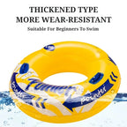 Double Airbag Swimming Rings Thickened Anti-rollovers for Adults Children, Floating Equipment, Beach Toys, Inflatable Life Buoys