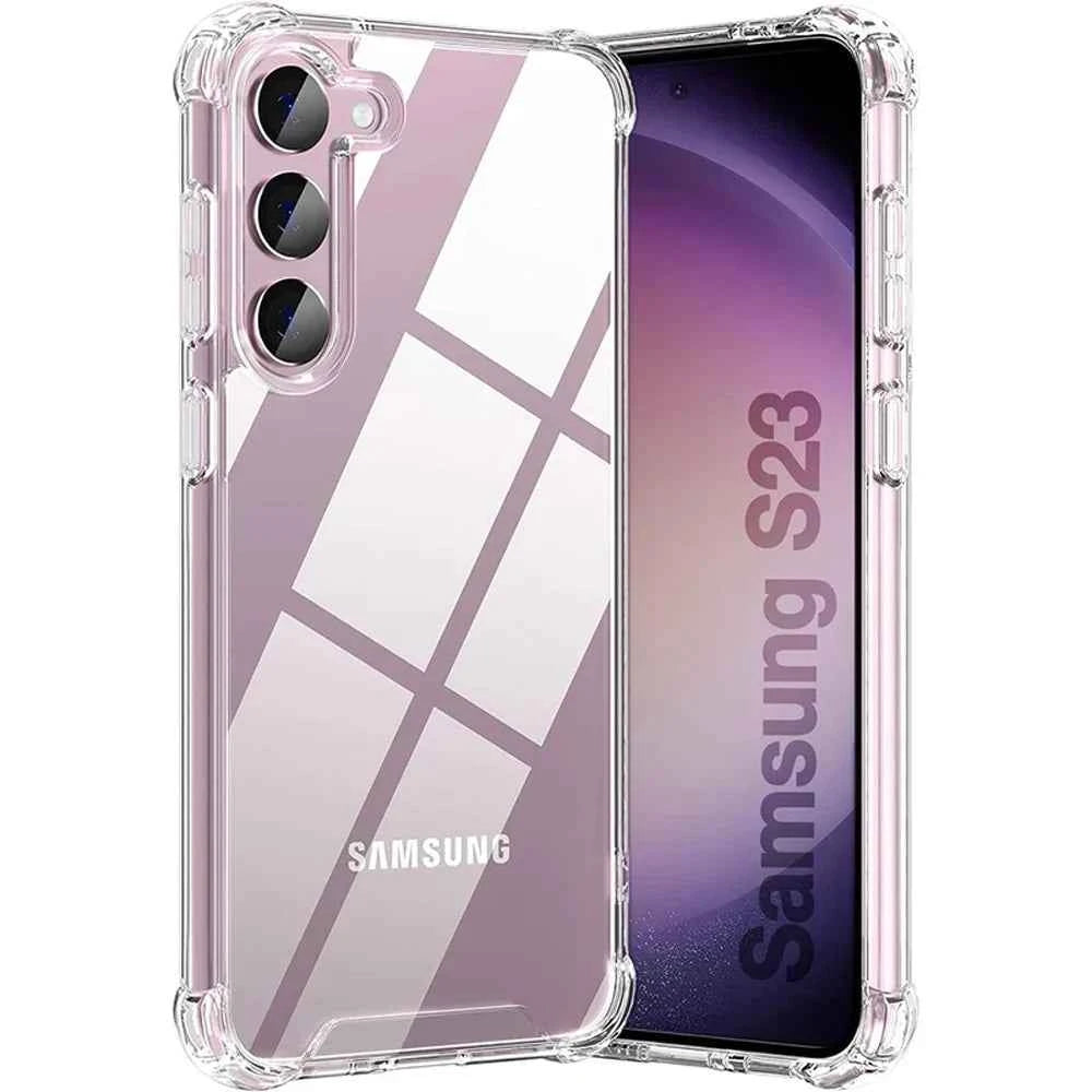 Hybrid Shockproof Case For Samsung Galaxy S26 S25 FE S24 S23 S21 S22 Plus Ultra Clear Hard Case For Samsung A57 A37 A56 A36 A54