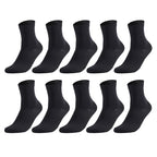 10 Pairs Men's Cotton Socks New Style Black Business Men Socks Soft Breathable Summer Winter for Male Socks Plus Size 38-47