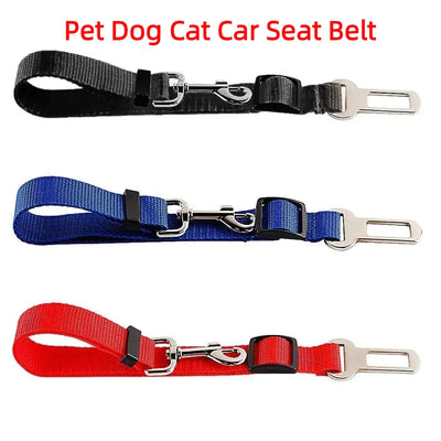 Adjustable Nylon Dog Car Seat Belt Safety Strap