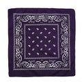 Fashion Hip Hop Bandana Kerchief Unisex Black Hair Band Neck Scarf Headwear Wrist Wraps Head Square Scarves Print Handkerchief