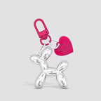 Jelly Cute Jelly Balloon Dog Keychain Pendant Cartoon Dog Chain Keychain - Lovely Accessory Jewelry Gift for Unisex Keys