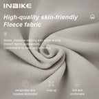 INBIKE Fleece Men's Cycling Jersey  Winter Cycling Sets Warm Long-sleeved Suit Soad Bike Bicycle Jacket Overalls Riding Suit