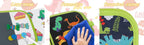 Erasable Reusable Doodle Book Drawing Pad with 12 Watercolor Pens