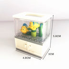 City Friends Fish Tank Building Blocks MOC Assemble Toys ClownFish Turtle Lizard Pet Blocks DIY Toy Creative Toys for Kids Gift