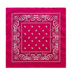 70CM Oversized Hip Hop Amoeba Cashew Cotton Square Bandana Scarf Headband Black Paisley Gifts For Men/Boys/Girls