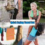 1-psc Microfiber Travel Towel, Quick Dry Towel Super Absorbent Compact Lightweight l for Beach, Gym, Pool, Bath, Yoga