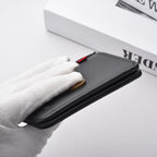 1Pc New Ultra-thin Mini Soft PU Leather Credit Card Wallet Holder Short Vertical High Quality Men's Wallet