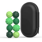 New Stress-Relief Magnetic Ball Toy Durable Rubber Fidget Spinner Toy Multicolor Novelty Relax Gadget for Adults and Youngsters
