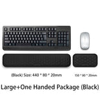 Keyboard Mouse Wrist Rest Pad Memory Foam Hand Rest Support Support Ergonomic Wrist Cushion Pad Memory Foam For Notebook Laptops
