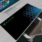 Razer Hexagon Mouse Pad Anime Gaming Accessories XXL Carpet Gamer PC Computer Keyboard Desk Mat Mausepad Office Gifts Mouse Pads