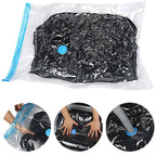 Vacuum Storage Bags With Valve Folding Compressed Space Saving Clothes Storage Big Size For Towel Cloth Blanket