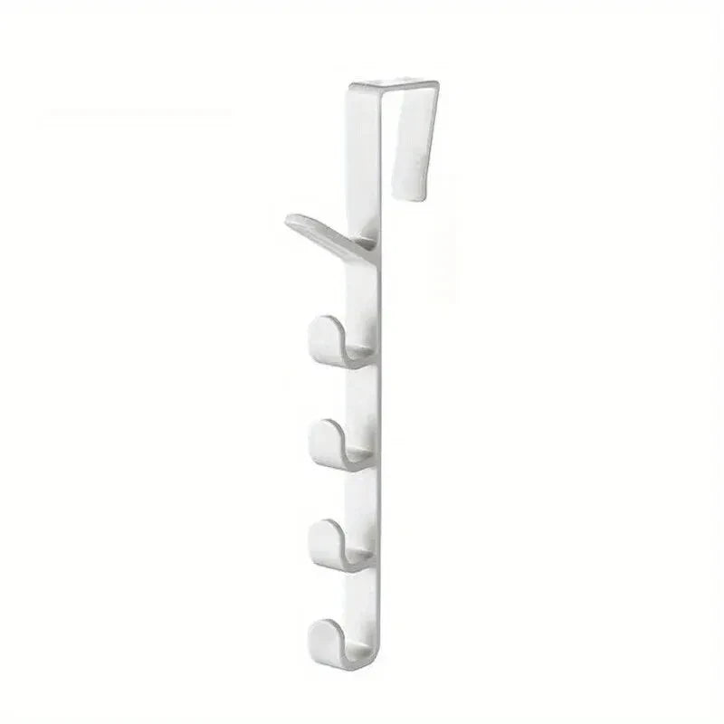 Over the Door Clothes Hanging Rack – Plastic Door Storage Organizer