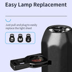 5V Projection Lights Planet Moon Lamp USB Night Light Halloween Christmas Ambiance Skull Ghost Switchable Pattern Projection