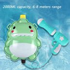 Cartoon Backpack Water Gun for Kids Summer Outdoor Water Play Toy