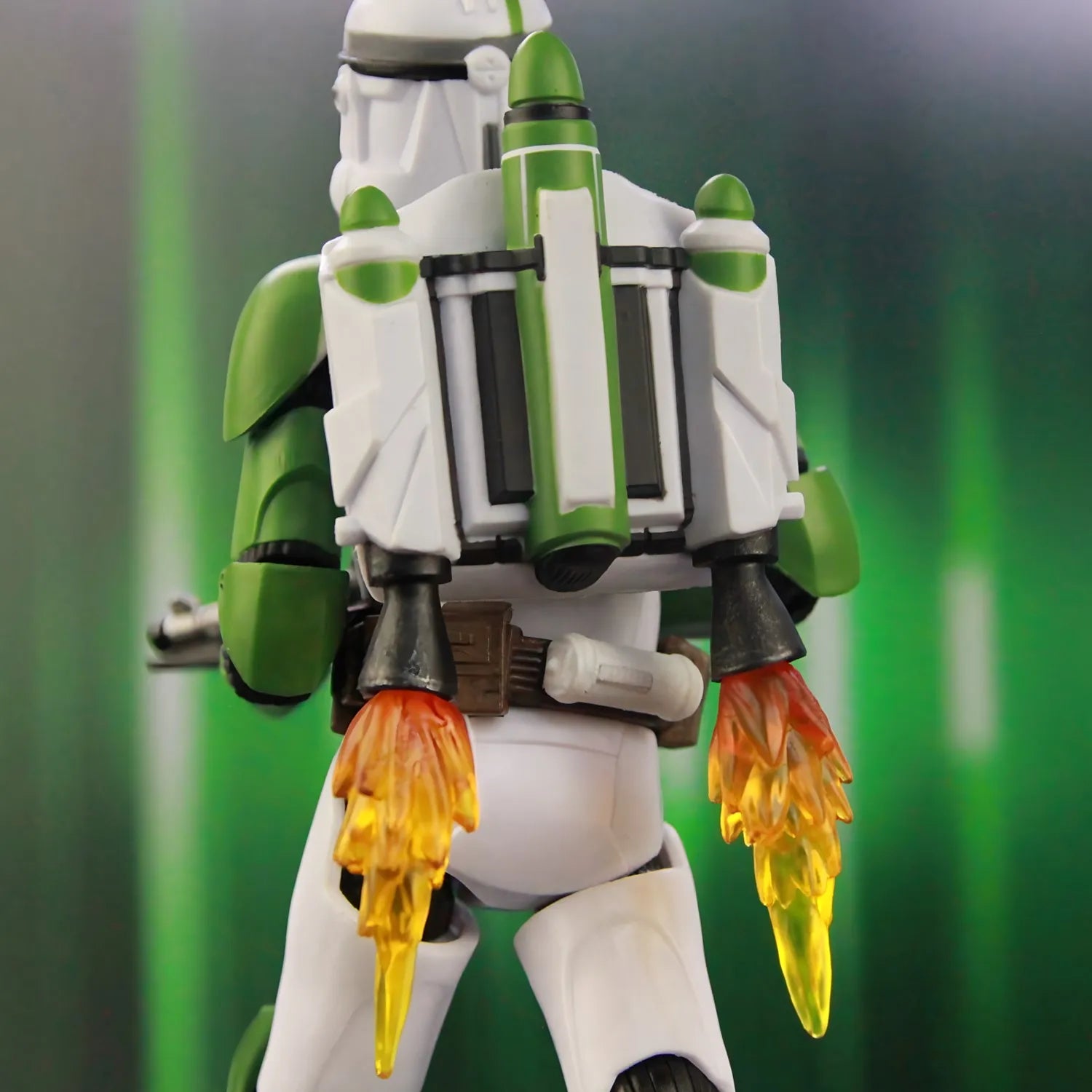 New Body(JOV3.0) Star Wars Commander Doom's Unit Clone Command ARC Trooper Heavy JET Doom Legion Battlefront II 6" Action Figure