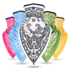 Men Women Bandanna Mask Sports Paisley Bandana Wrap Triangle Face Cover Ski Tube Scarf Fishing Hunting Hiking Neck Gaiter Shield