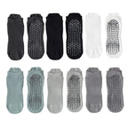 Yoga Socks Men Cotton Thin Silicone Non-slip Grip Pilates Low-ankle Sock