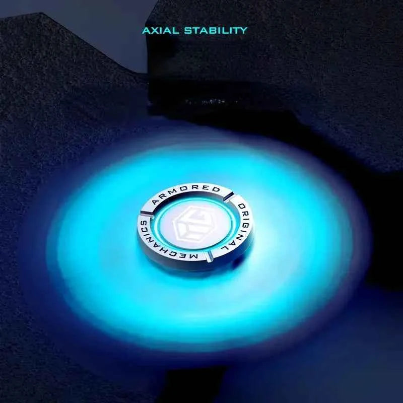 Glow Metal EDC Fidget Spinner Stress Relief Hand Toy