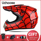 Free Gift For Adults Children Professional Off-road Helmet Motorcycle Helmet Downhill DOT Racing Motorcycle Motor Helmet