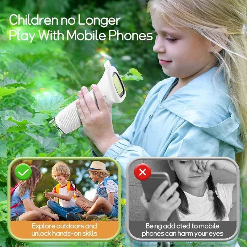 Kids 1000X Digital Microscope with LED Photo & Video Function
