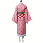 Costume de Cosplay Demon Slayer Kamado Nezuko, uniforme de fête de carnaval Anime japonais pour adultes, Costume d'halloween