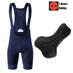 YKYWBIKE Men's Cycling Bib Shorts Italy Elastic Interface 7 Hours Paded Riding Pro Tihgt Bicycle Bib  Road Bike Cycling Shorts
