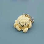 Ocean Series Animal Doll Crochet Keychain Handmaking Knitted Tropical Fish Keyrings Crochet Shark Doll Keychain Custom Accessory