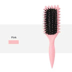 1PC Salon Quality Curling Hair Styling Brush for Men & Women Comb And Shape Curly Hair Reduce Pulling Hairdressing Tool