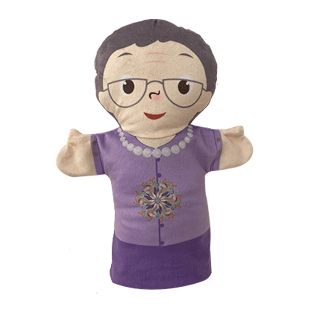Family Hand Puppet Dolls – Plush Educational Role Play Toy